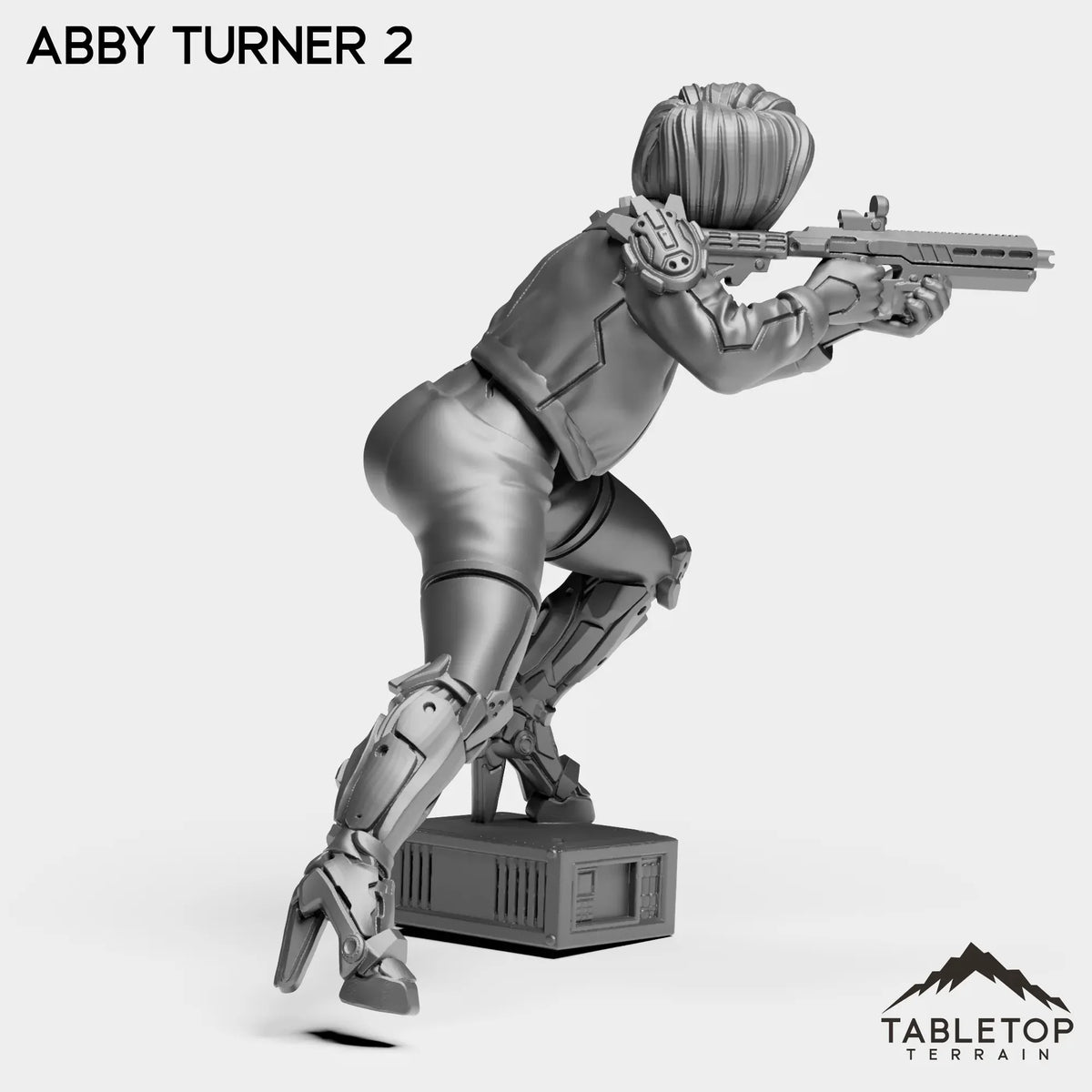 Tabletop Terrain Miniature Abby Turner - Bomber Girls