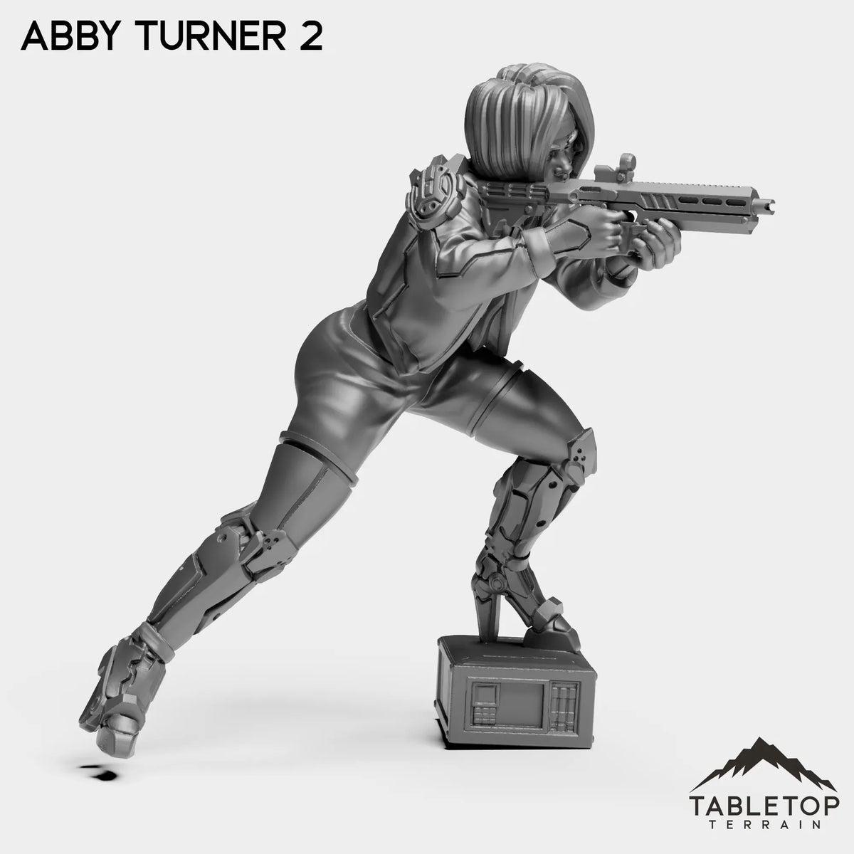 Tabletop Terrain Miniature Abby Turner - Bomber Girls