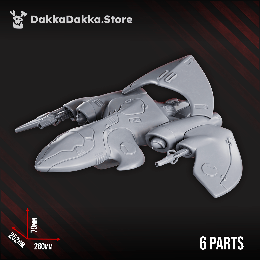 Tabletop Terrain Miniature Aconite Heavy Fighter