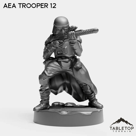 Tabletop Terrain Miniature AEA Troopers