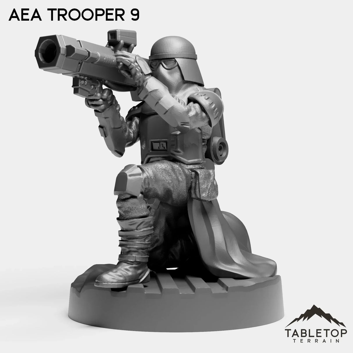 Tabletop Terrain Miniature AEA Troopers