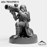 Tabletop Terrain Miniature AEA Troopers
