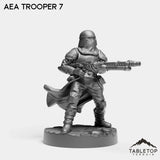 Tabletop Terrain Miniature AEA Troopers
