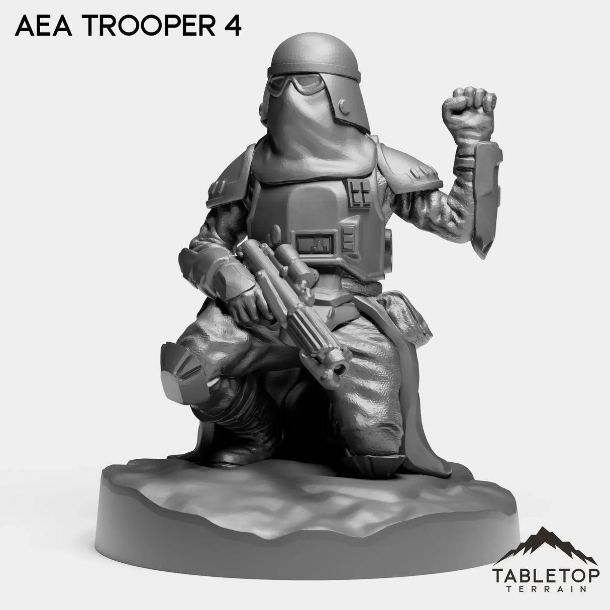 Tabletop Terrain Miniature AEA Troopers