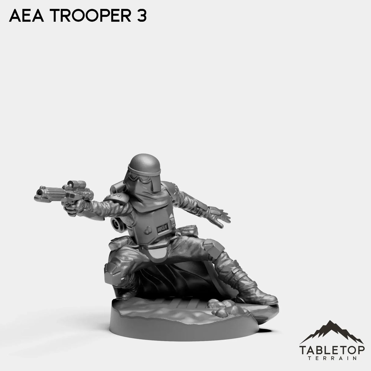 Tabletop Terrain Miniature AEA Troopers