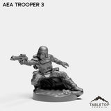Tabletop Terrain Miniature AEA Troopers