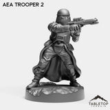 Tabletop Terrain Miniature AEA Troopers