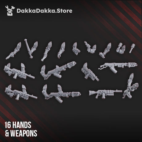 Tabletop Terrain Miniature Aerobellum Purgators / Aerobellum Pursuers (build kit)