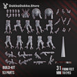 Tabletop Terrain Miniature Aerobellum Purgators / Aerobellum Pursuers (build kit)
