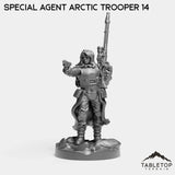 Tabletop Terrain Miniature Agent 14 Special Agent Arctic Troopers