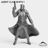 Tabletop Terrain Miniature Agent Clive Smith 1 Agent Clive Smith - CEO