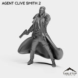 Tabletop Terrain Miniature Agent Clive Smith 2 Agent Clive Smith - CEO