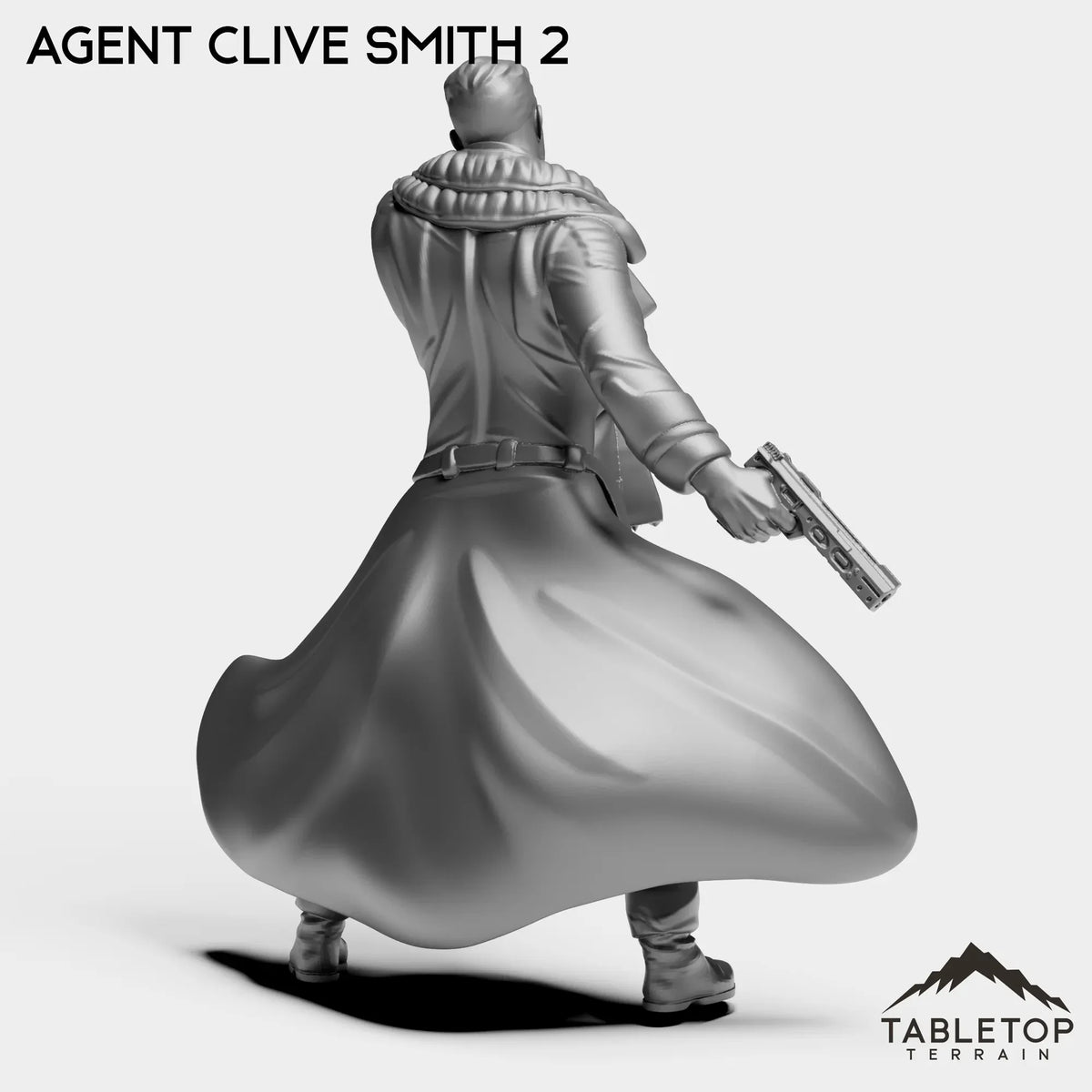Tabletop Terrain Miniature Agent Clive Smith - CEO