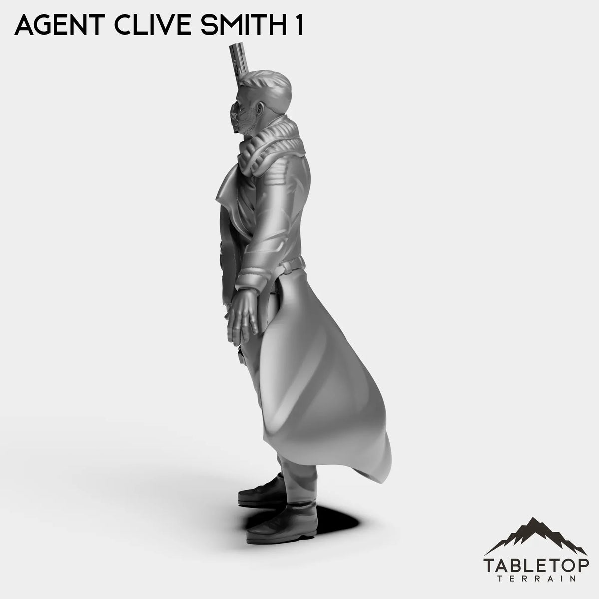 Tabletop Terrain Miniature Agent Clive Smith - CEO