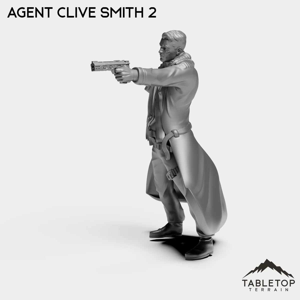 Tabletop Terrain Miniature Agent Clive Smith - CEO
