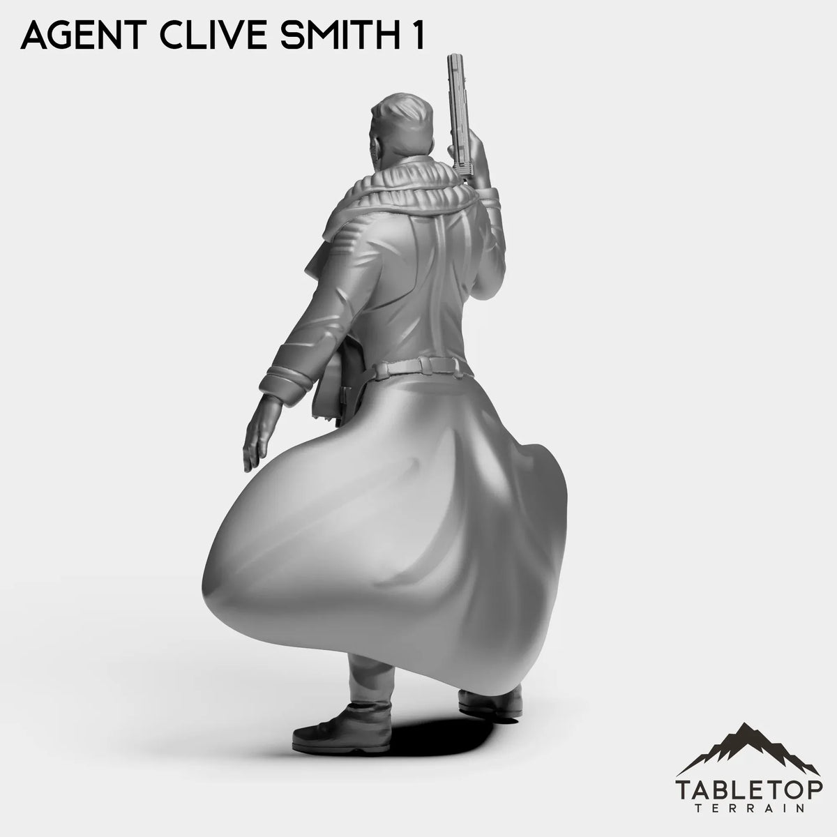 Tabletop Terrain Miniature Agent Clive Smith - CEO
