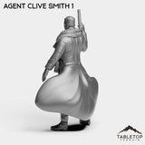 Tabletop Terrain Miniature Agent Clive Smith - CEO