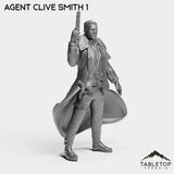 Tabletop Terrain Miniature Agent Clive Smith - CEO