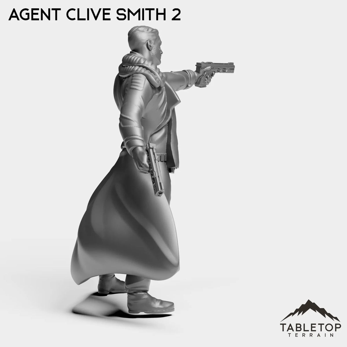 Tabletop Terrain Miniature Agent Clive Smith - CEO