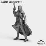 Tabletop Terrain Miniature Agent Clive Smith - CEO