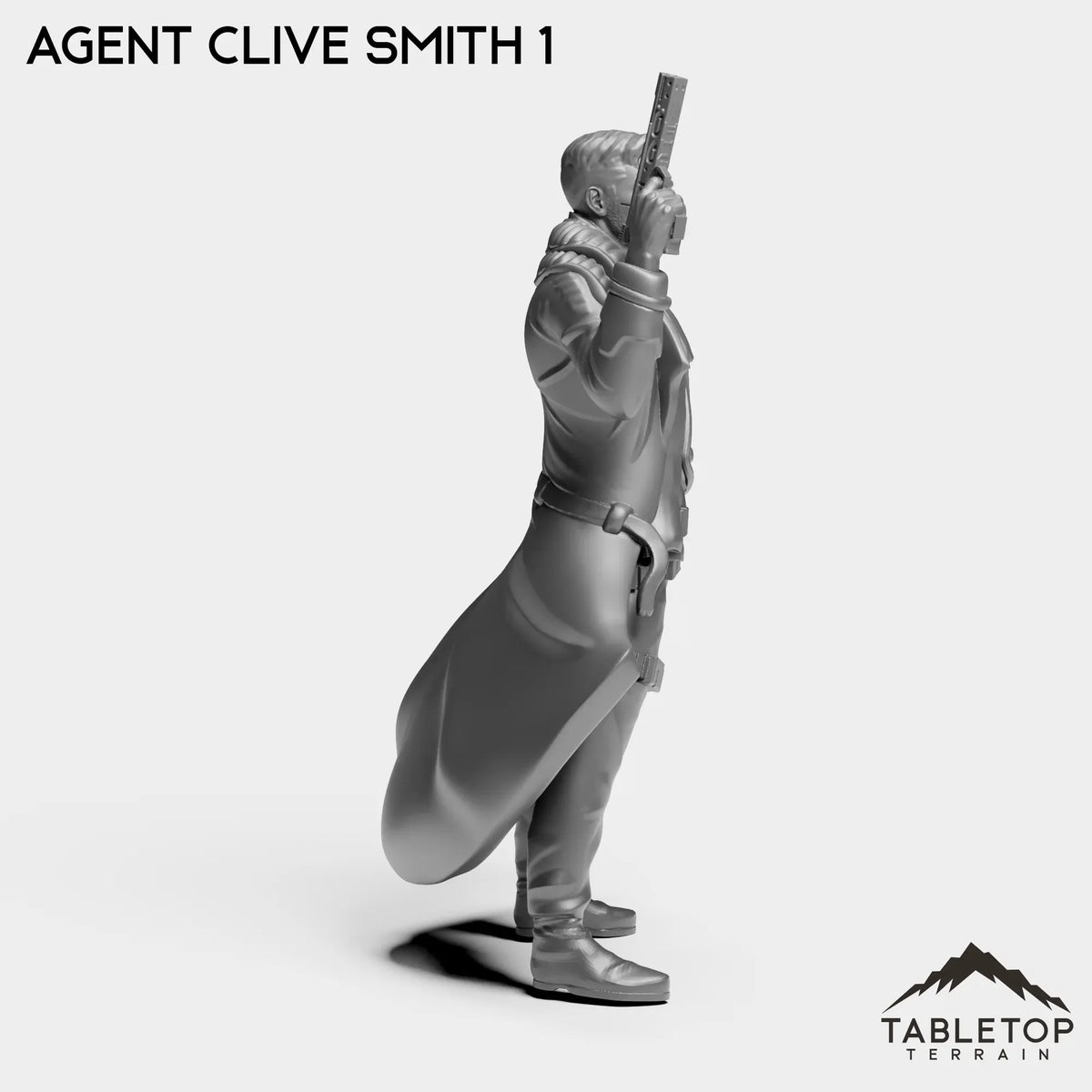 Tabletop Terrain Miniature Agent Clive Smith - CEO