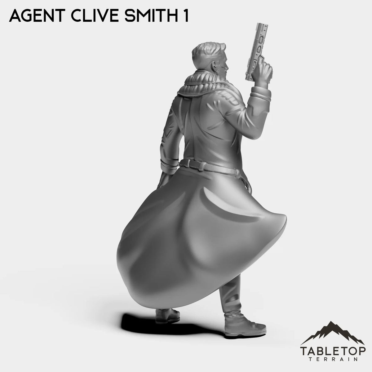 Tabletop Terrain Miniature Agent Clive Smith - CEO