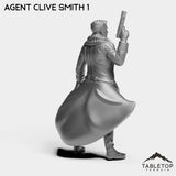Tabletop Terrain Miniature Agent Clive Smith - CEO