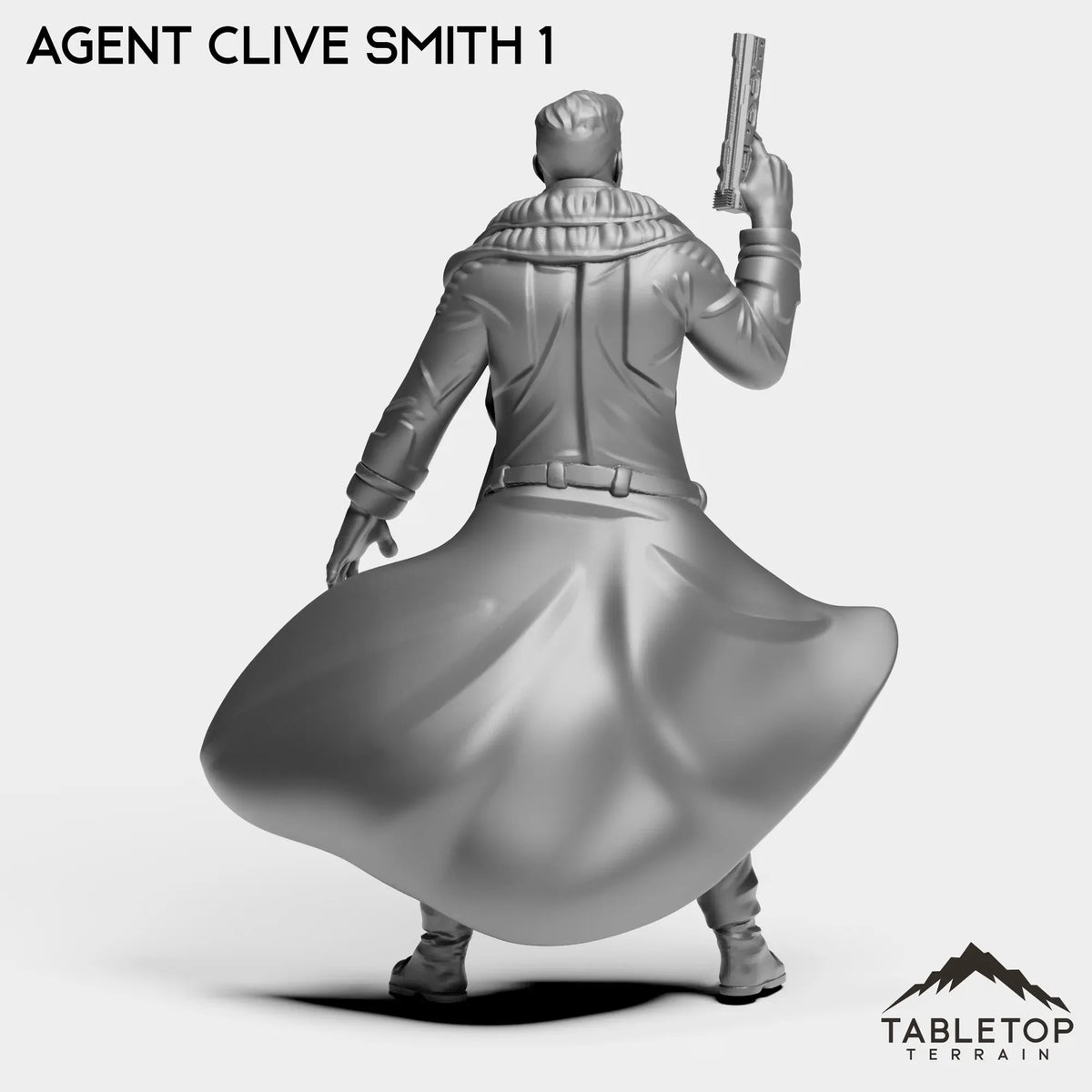 Tabletop Terrain Miniature Agent Clive Smith - CEO