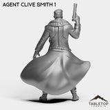 Tabletop Terrain Miniature Agent Clive Smith - CEO