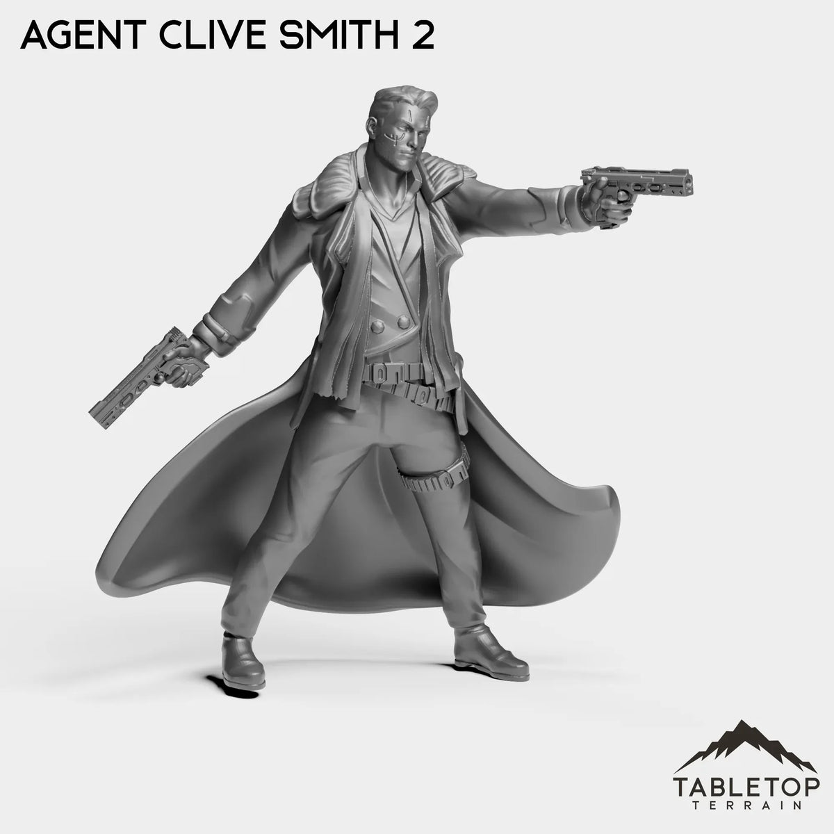 Tabletop Terrain Miniature Agent Clive Smith - CEO