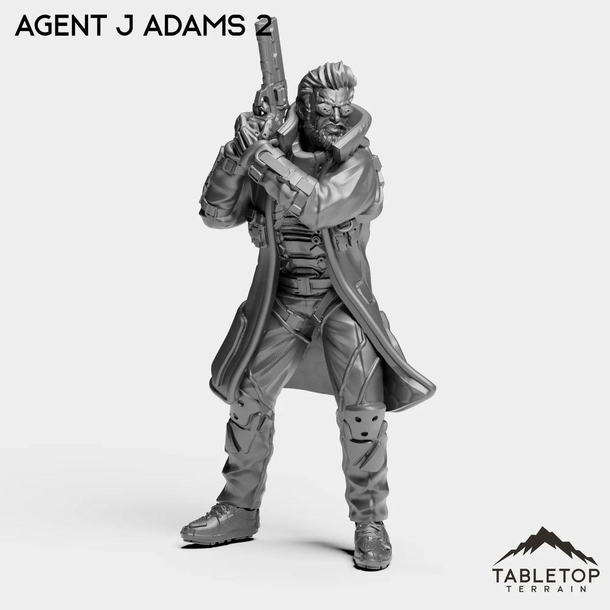 Tabletop Terrain Miniature Agent J Adams 2 Agent J Adams - Division Ex