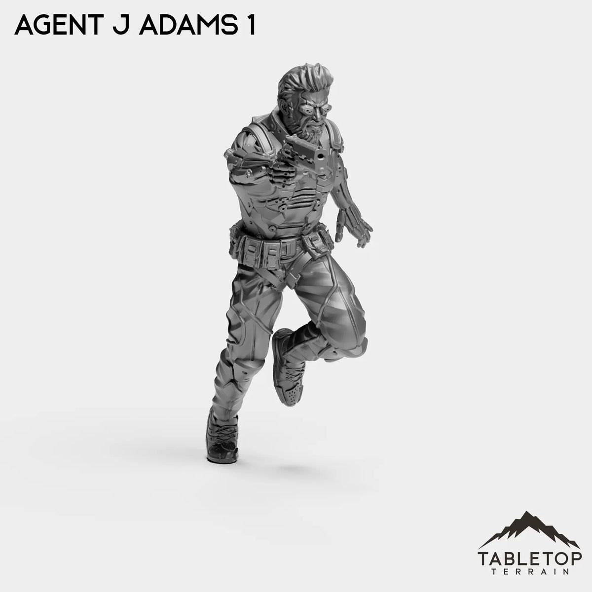 Tabletop Terrain Miniature Agent J Adams - Division Ex