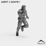 Tabletop Terrain Miniature Agent J Adams - Division Ex