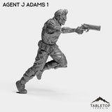 Tabletop Terrain Miniature Agent J Adams - Division Ex