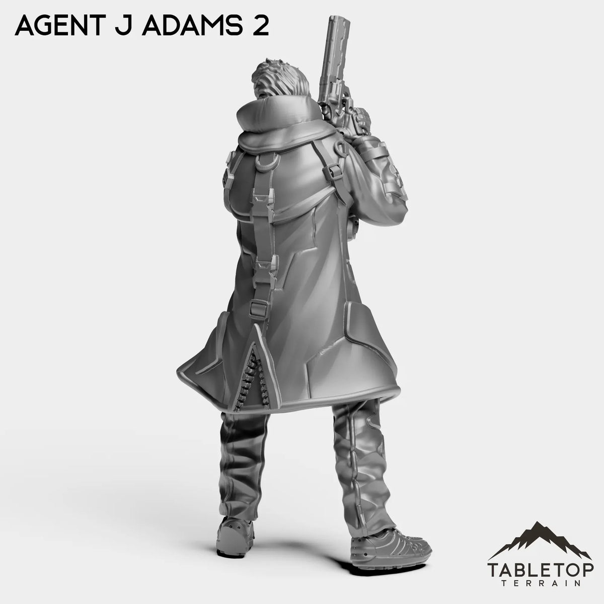 Tabletop Terrain Miniature Agent J Adams - Division Ex