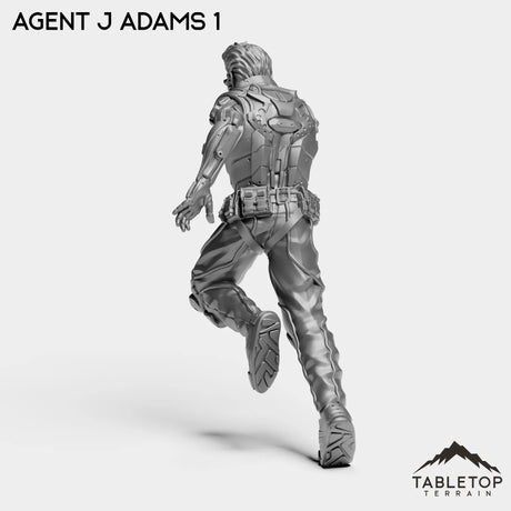 Tabletop Terrain Miniature Agent J Adams - Division Ex