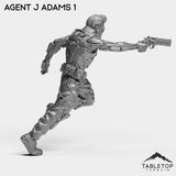 Tabletop Terrain Miniature Agent J Adams - Division Ex