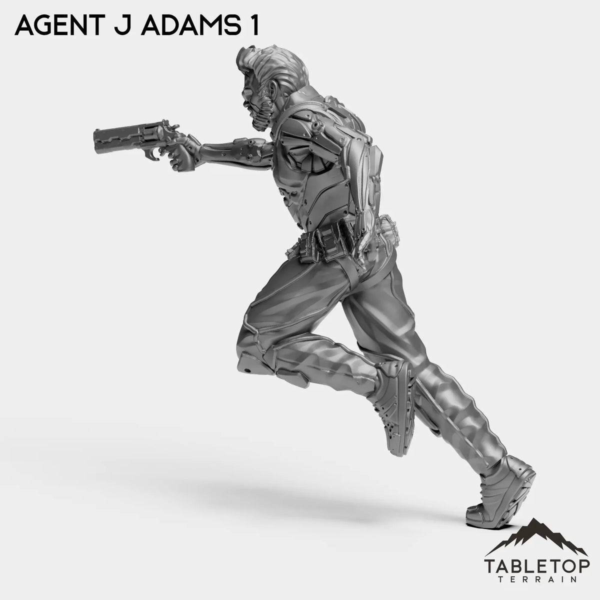 Tabletop Terrain Miniature Agent J Adams - Division Ex