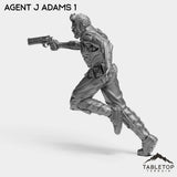 Tabletop Terrain Miniature Agent J Adams - Division Ex