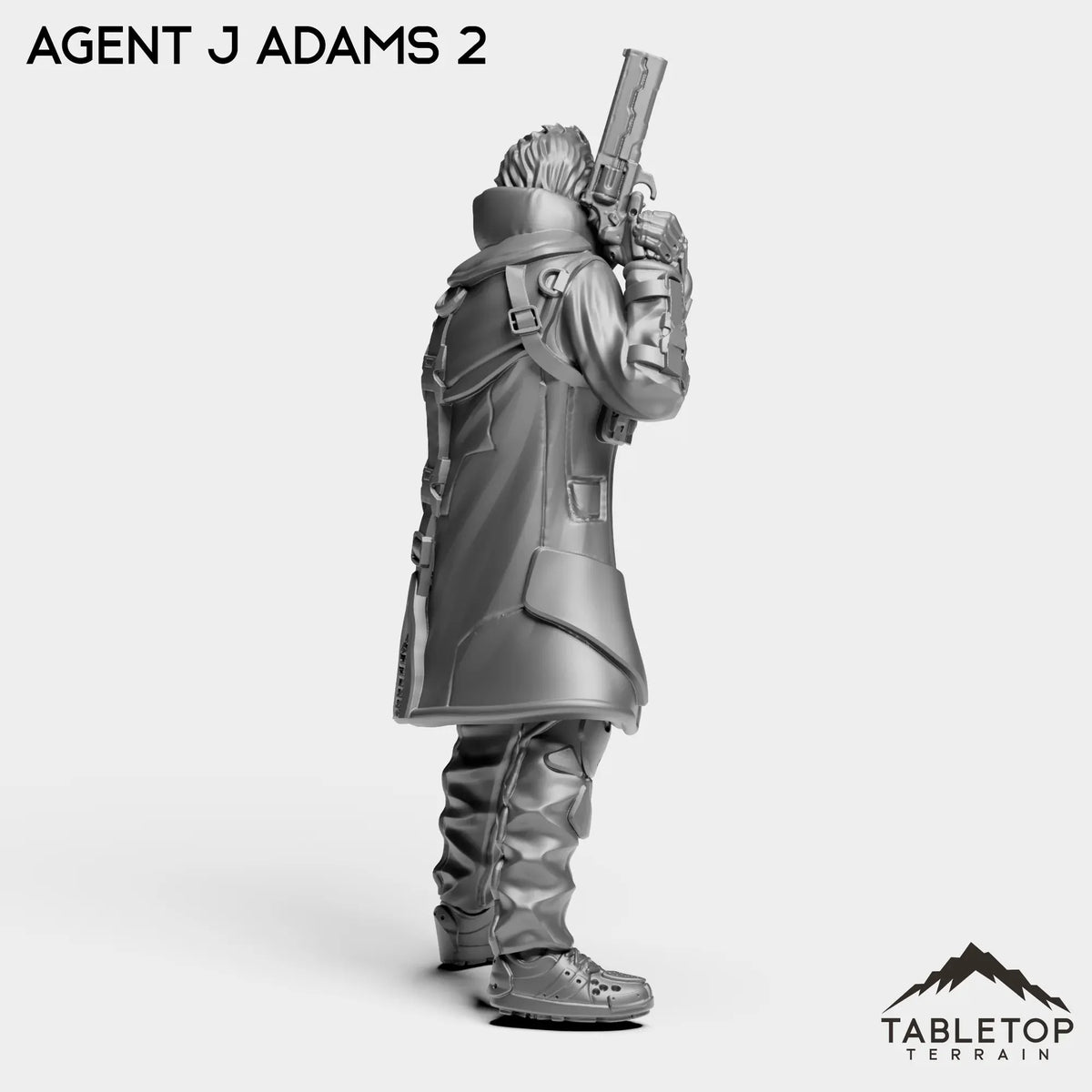 Tabletop Terrain Miniature Agent J Adams - Division Ex