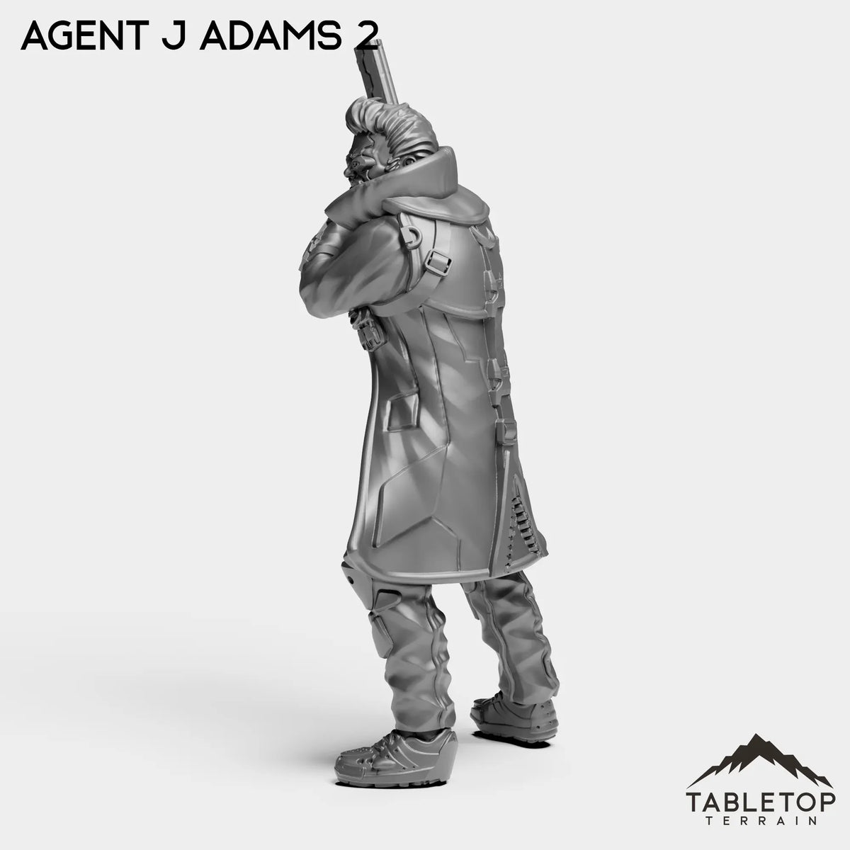 Tabletop Terrain Miniature Agent J Adams - Division Ex