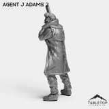 Tabletop Terrain Miniature Agent J Adams - Division Ex