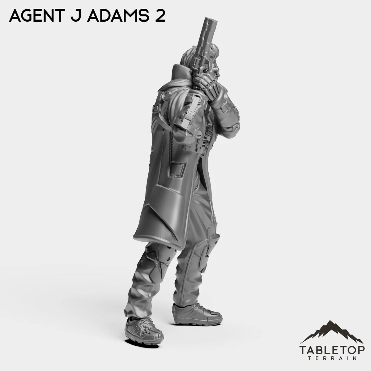 Tabletop Terrain Miniature Agent J Adams - Division Ex