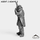 Tabletop Terrain Miniature Agent J Adams - Division Ex