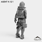 Tabletop Terrain Miniature Agent K-12