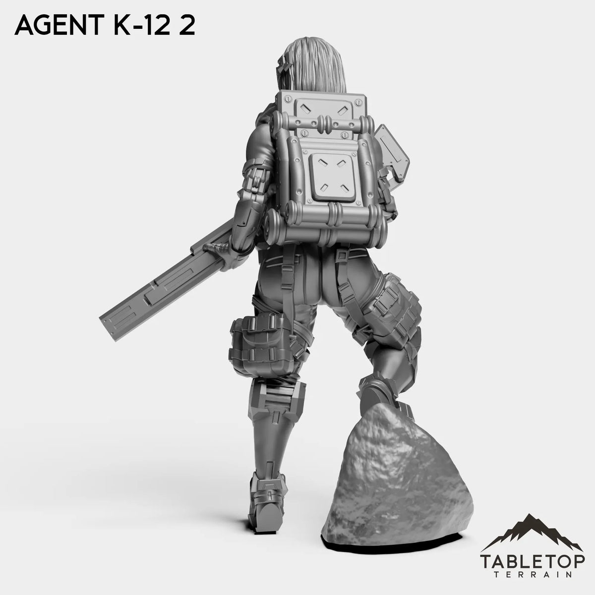 Tabletop Terrain Miniature Agent K-12