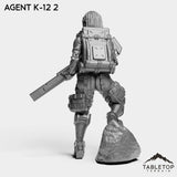 Tabletop Terrain Miniature Agent K-12