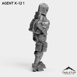 Tabletop Terrain Miniature Agent K-12