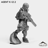 Tabletop Terrain Miniature Agent K-12
