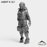 Tabletop Terrain Miniature Agent K-12